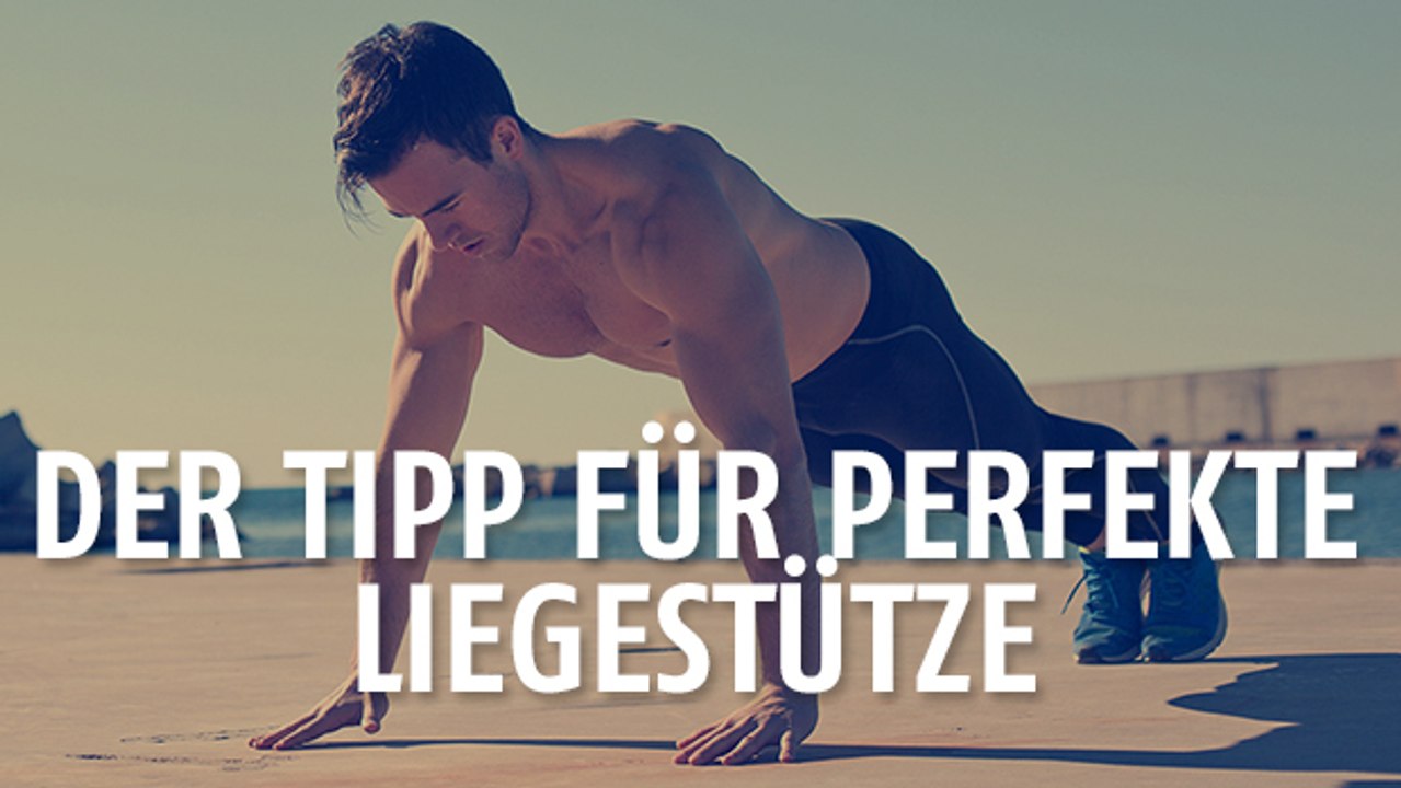 So macht ihr perfekte Liegestütze!