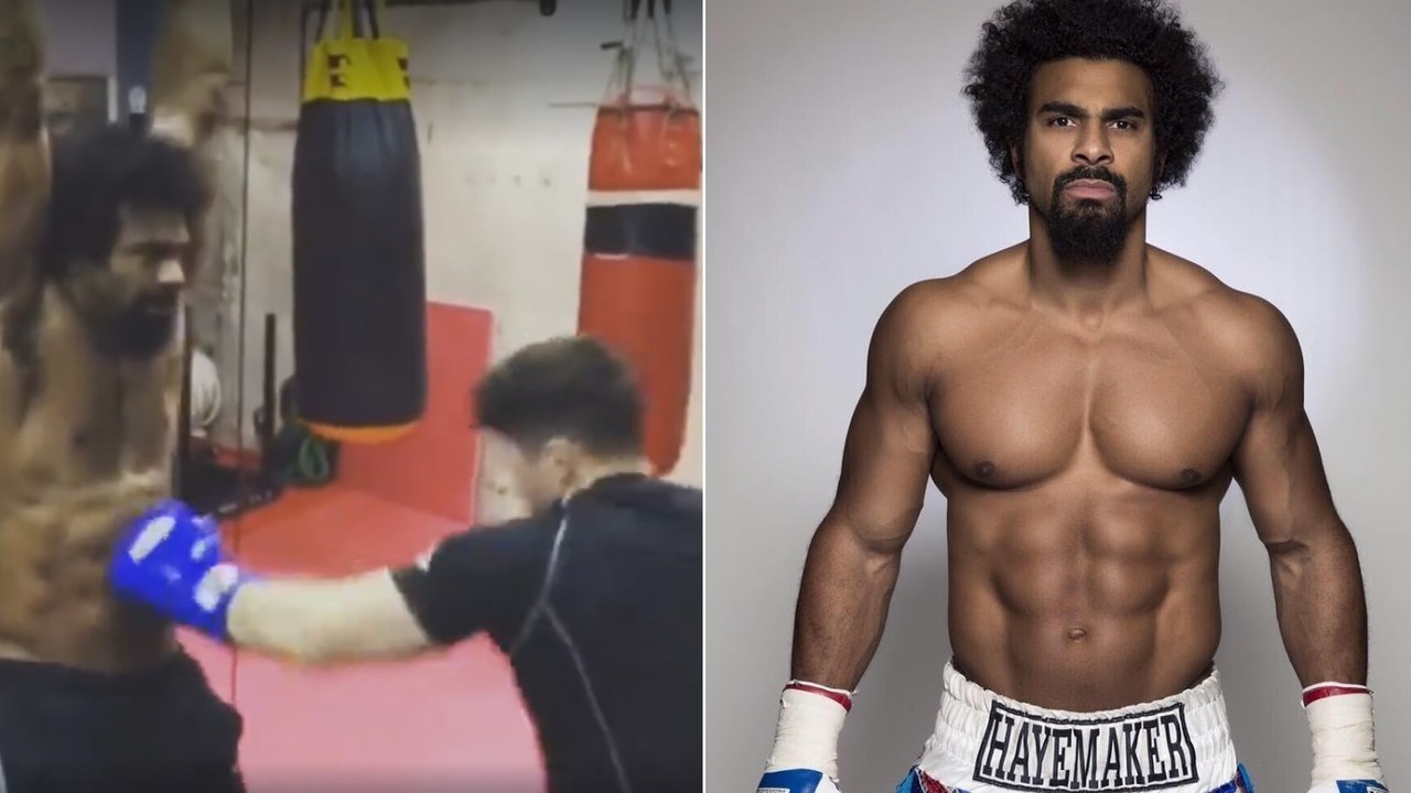 David Haye: Sein Training um zu lernen, wie man einsteckt