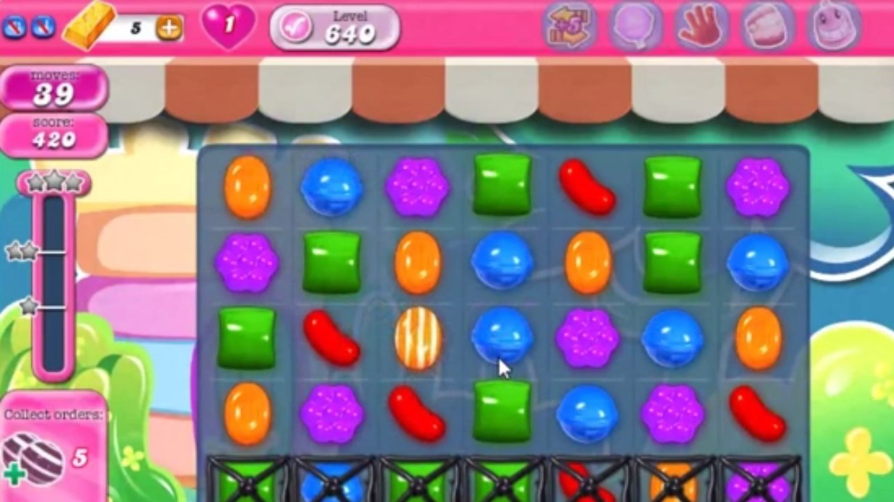 Candy Crush Saga Level 640: Lösung, Tipps und Tricks