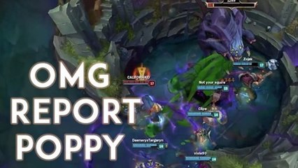 Télécharger la video: League of Legends: Dank eines Bugs von Poppys Ulti kann man den Baron stehlen