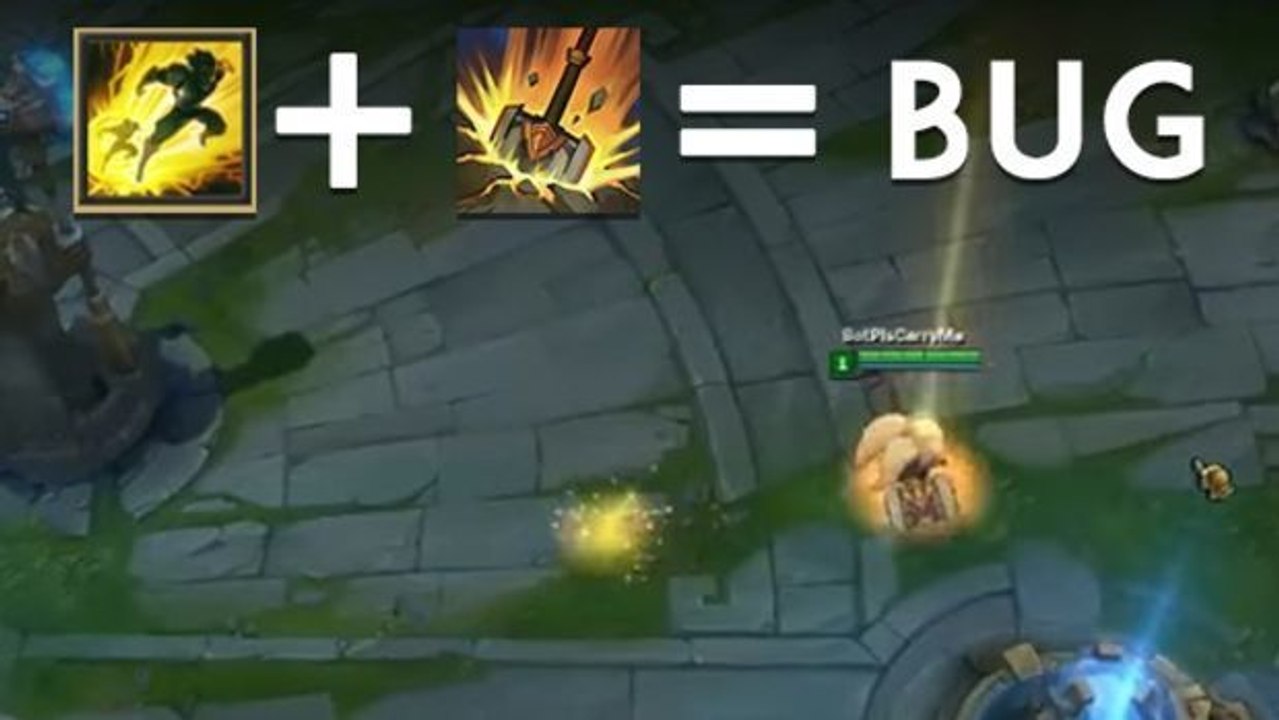 League of Legends: Ein Bug von Poppy verändert die Combo Flash +Q