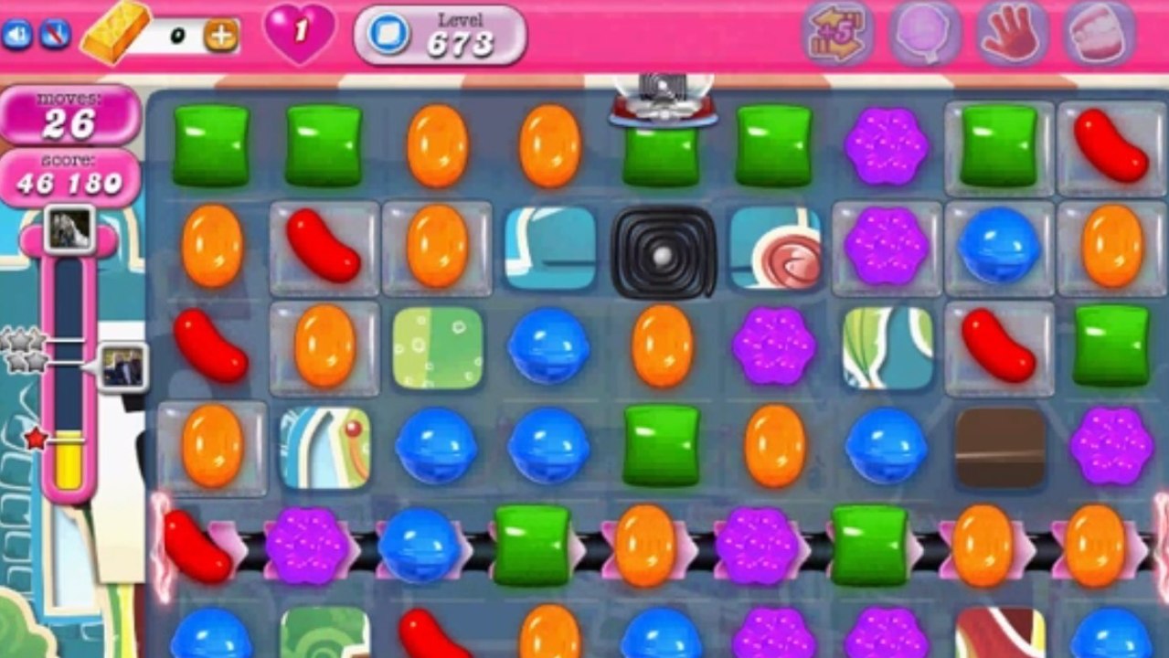 Candy Crush Saga Level 673: Lösung, Tipps und Tricks