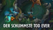 League of Legends: Dieser Thresh lässt sich von seinem ganzen Team trollen und stirbt