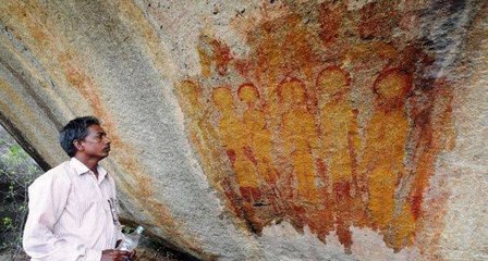 Ces peintures découvertes en Inde représentent-elles des extraterrestres ?