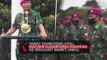 Jabat Dankodiklatal, Dankomar Mayjen Suhartono Pamitan ke Ribuan Prajurit Marinir
