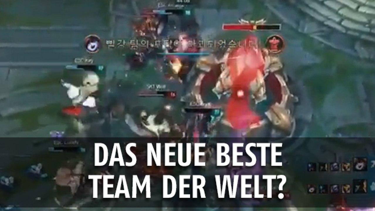 League of Legends: Dieses Team hat alle südkoreanischen Mannschaften geschlagen. Kennt ihr es?