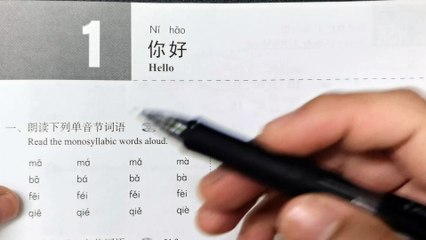 Learn Chinese HSK Standard Course 1 Workbook Answer Page 1HSK 1 WorkbookLesson 1 你好