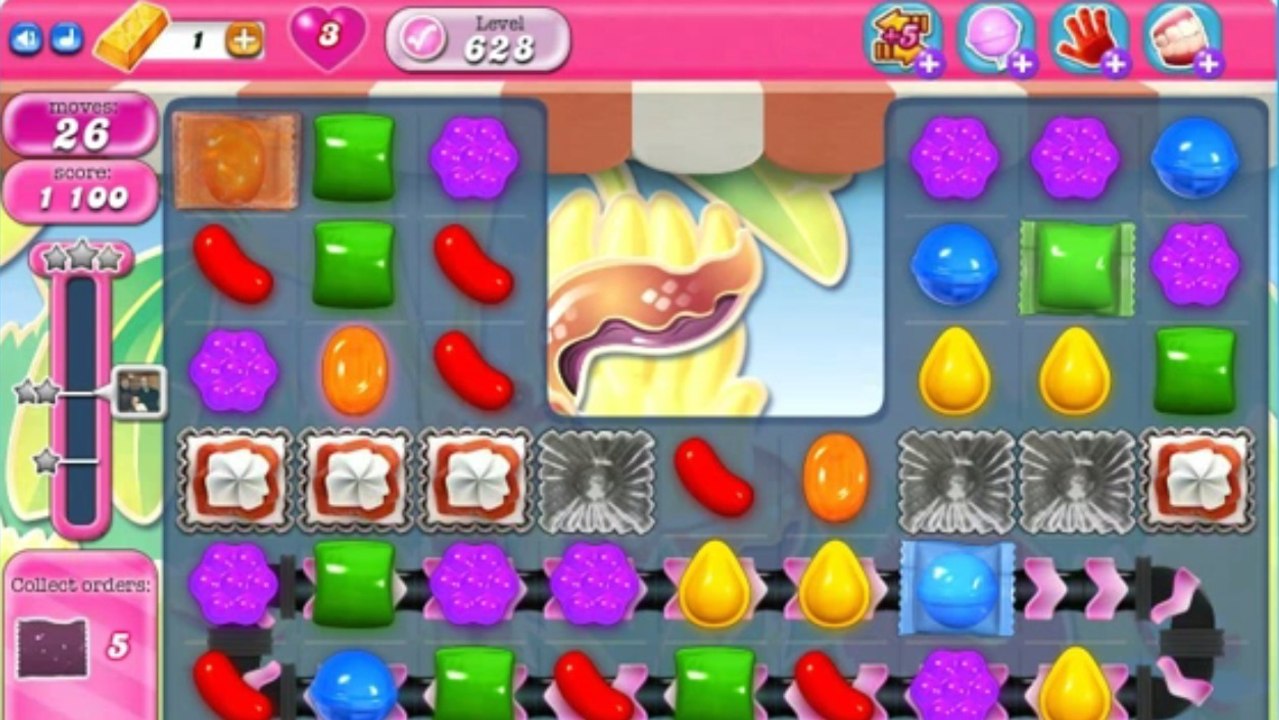 Candy Crush Saga Level 628: Lösung, Tipps und Tricks