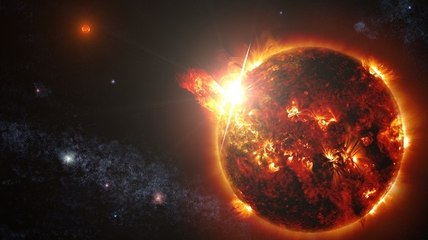 Une "mini étoile" libère la plus puissante éruption jamais détectée par la NASA