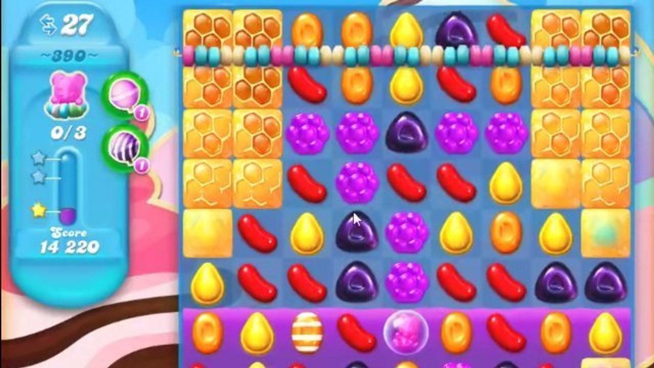 Candy Crush Soda Level 390: Lösung, Tipps und Tricks