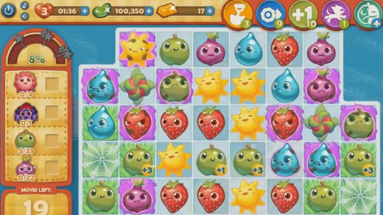 Farm Heroes Saga Level 598: Lösung, Tipps und Tricks