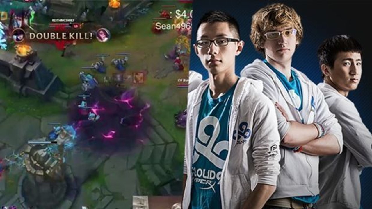 League of Legends: Dank einer Spezialtechnik! Er schließt Team Cloud 9 in der Base ein