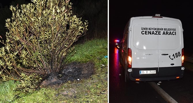 Ateşe verilen valizden yanmış ceset çıktı