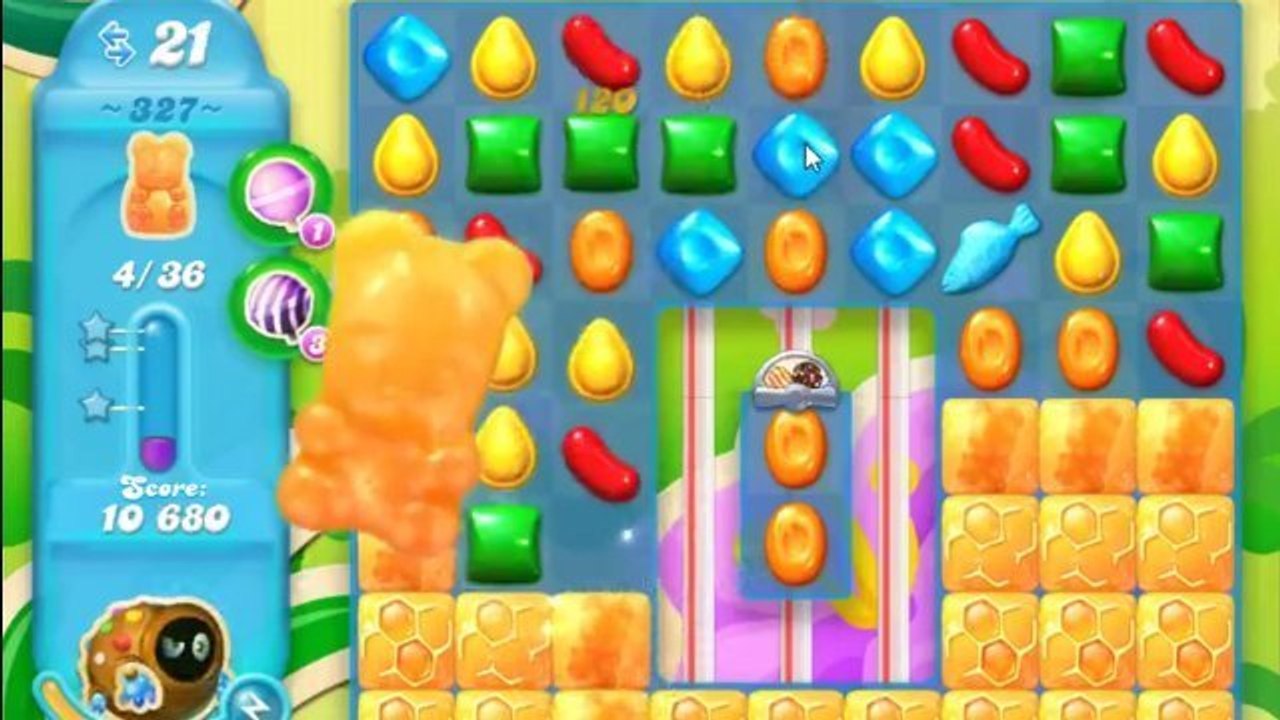 Candy Crush Soda Level 327: Lösung, Tipps und Tricks
