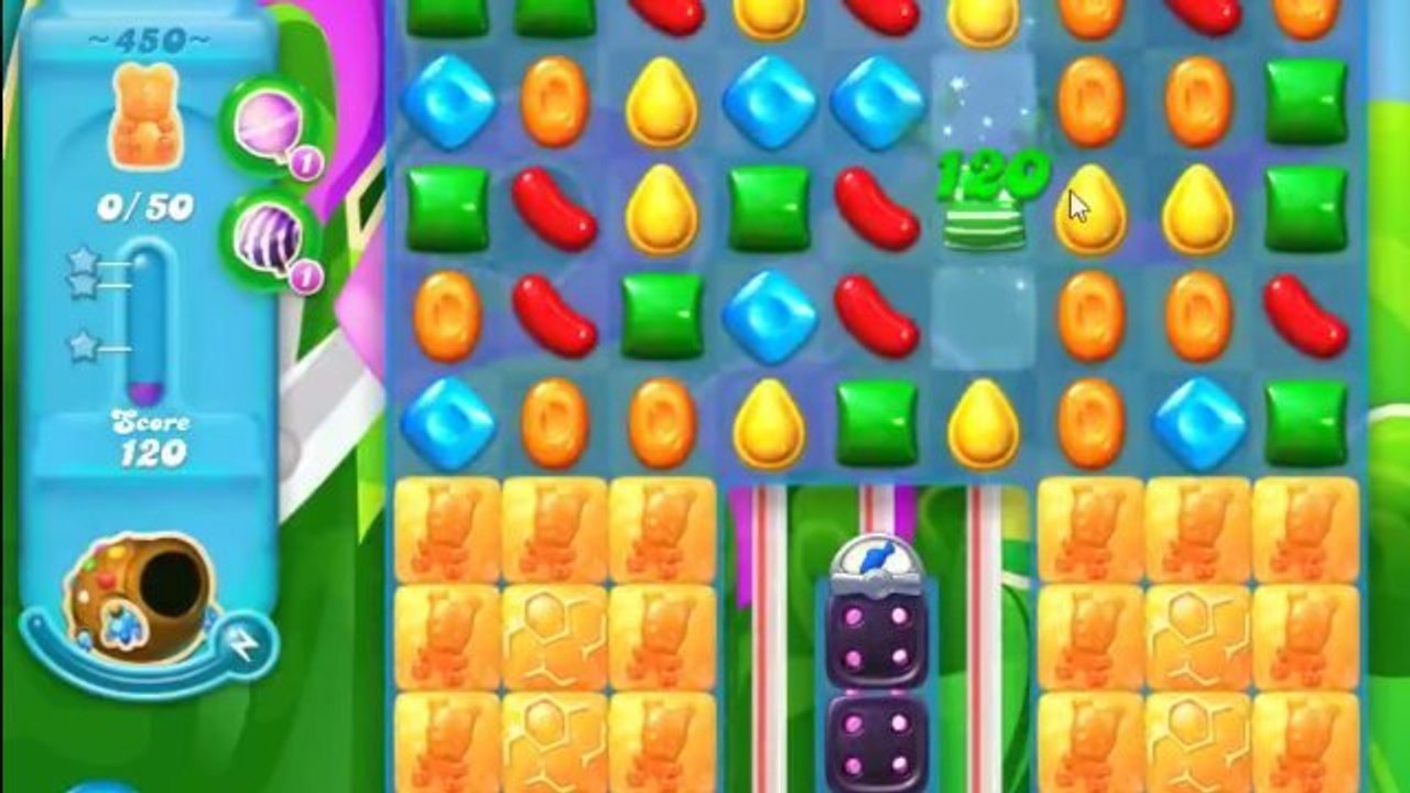 Candy Crush Soda Level 450: Lösung, Tipps und Tricks