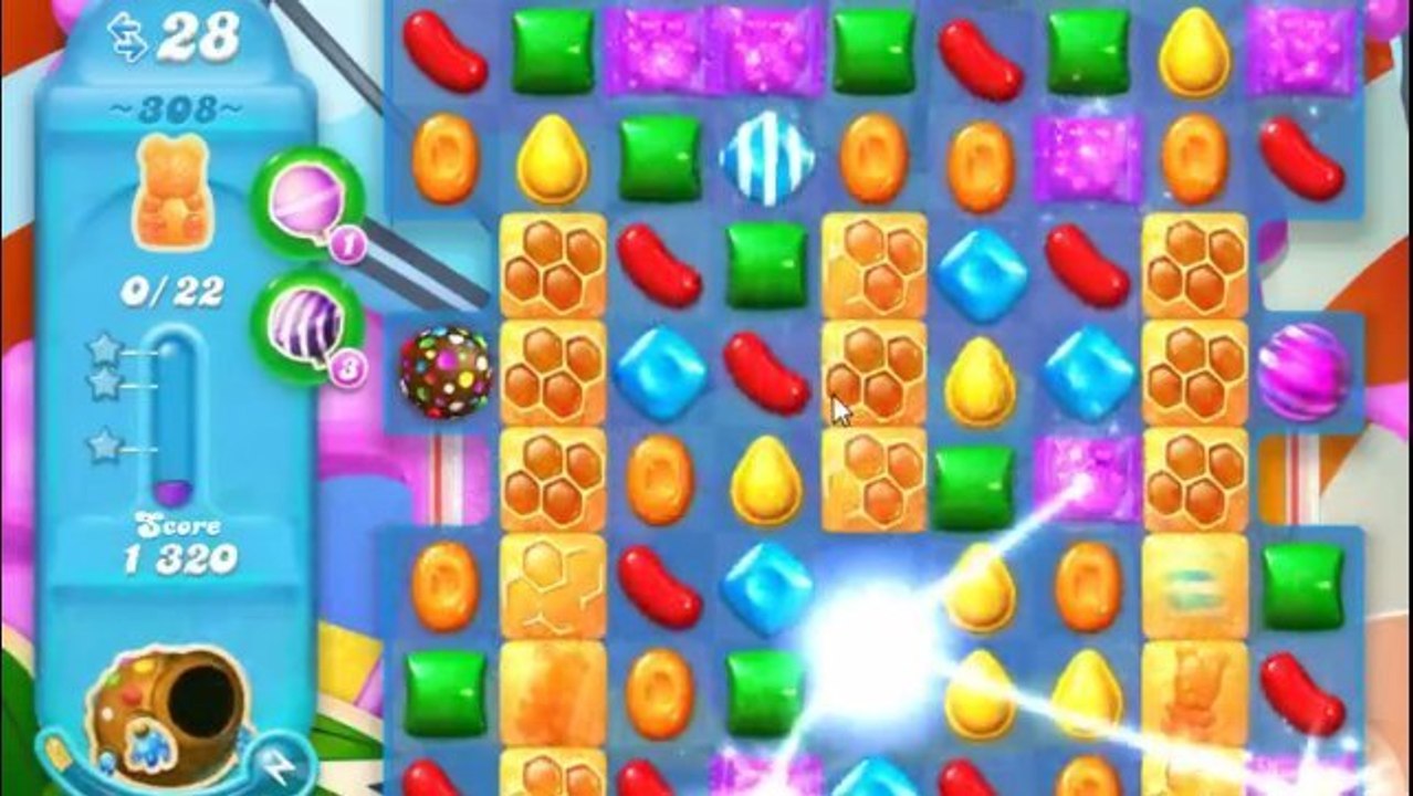 Candy crush soda level 308: lösung, tipps und tricks