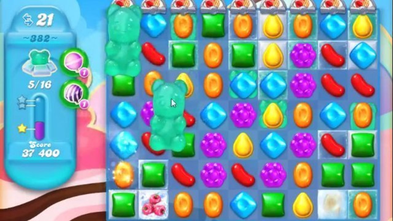 Candy crush soda level 382: lösung, tipps und tricks
