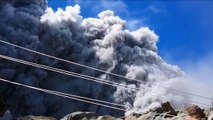 Mont Ontake : les impressionnantes images de l'éruption du volcan japonais