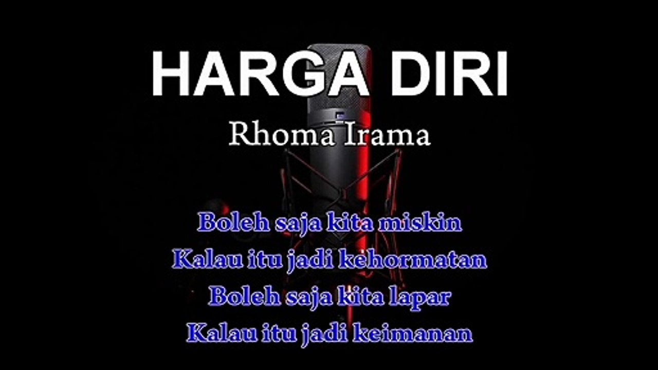 Harga Diri | Rhoma Irama | Karaoke Tanpa Vokal