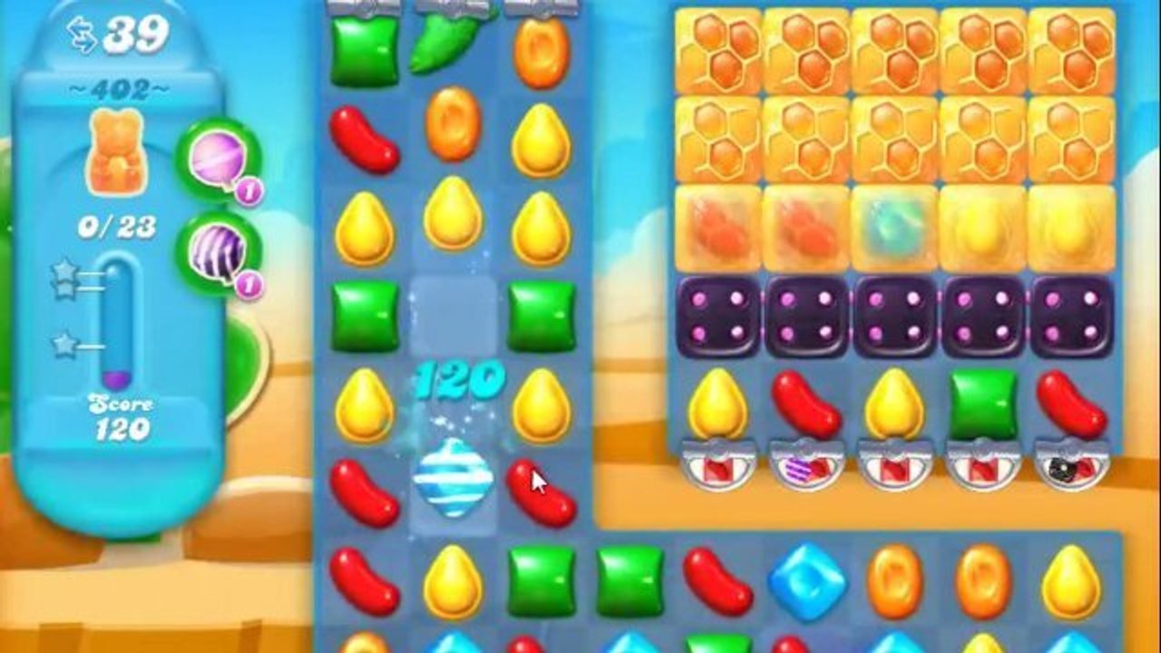 Candy Crush Soda Level 402: Lösung, Tipps und Tricks