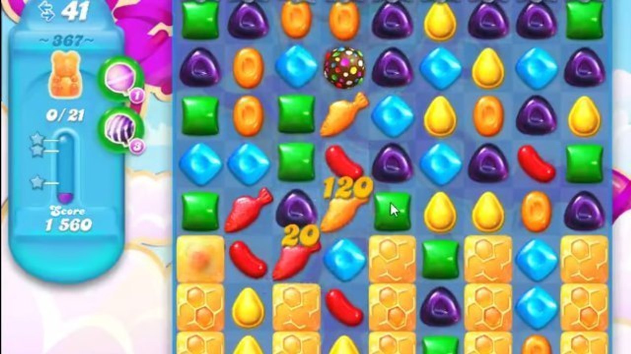 Candy Crush Soda Level 367: Lösung, Tipps und Tricks