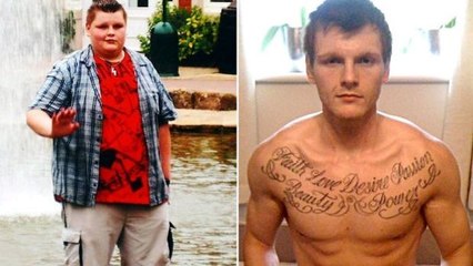 Die beeindruckende Verwandlung von Nathan Hewitt! Früher übergewichtig, heute Fitnesstrainer