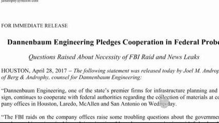 Firma de Ingeniería Dannenbaum difunde comunidado
