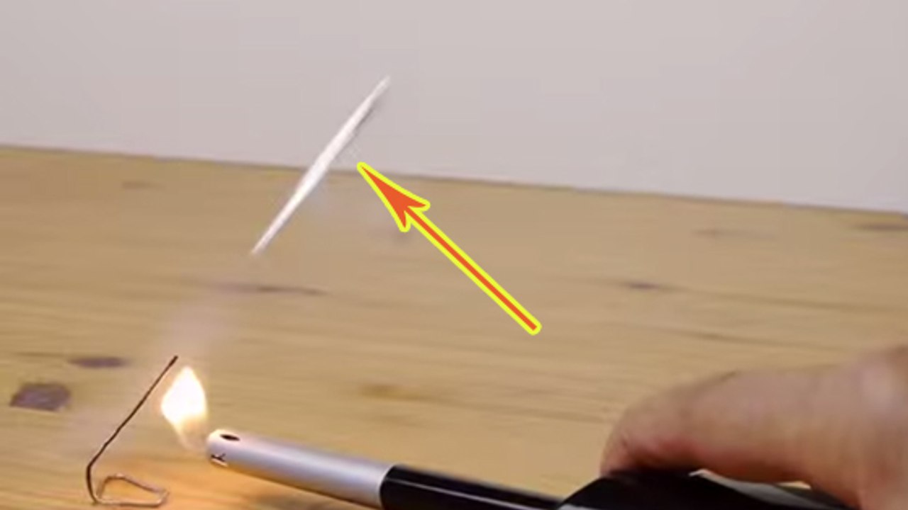 Découvrez comment fabriquer une fusée avec des allumettes