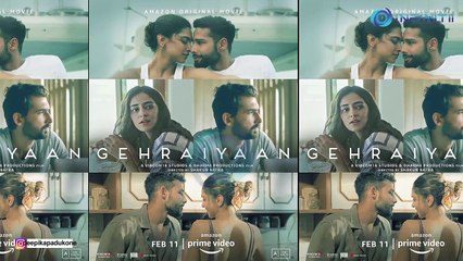 Deepika Padukone drops title track of 'Gehraiyaan'