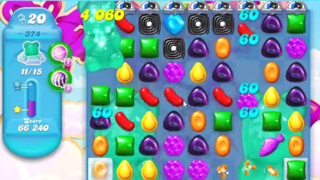 Candy Crush Soda Level 374: Lösung, Tipps und Tricks