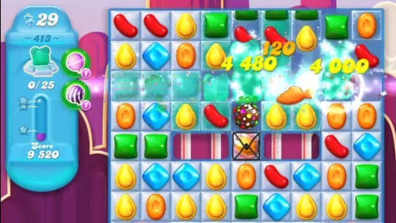 Candy Crush Soda Level 413: Lösung, Tipps und Tricks