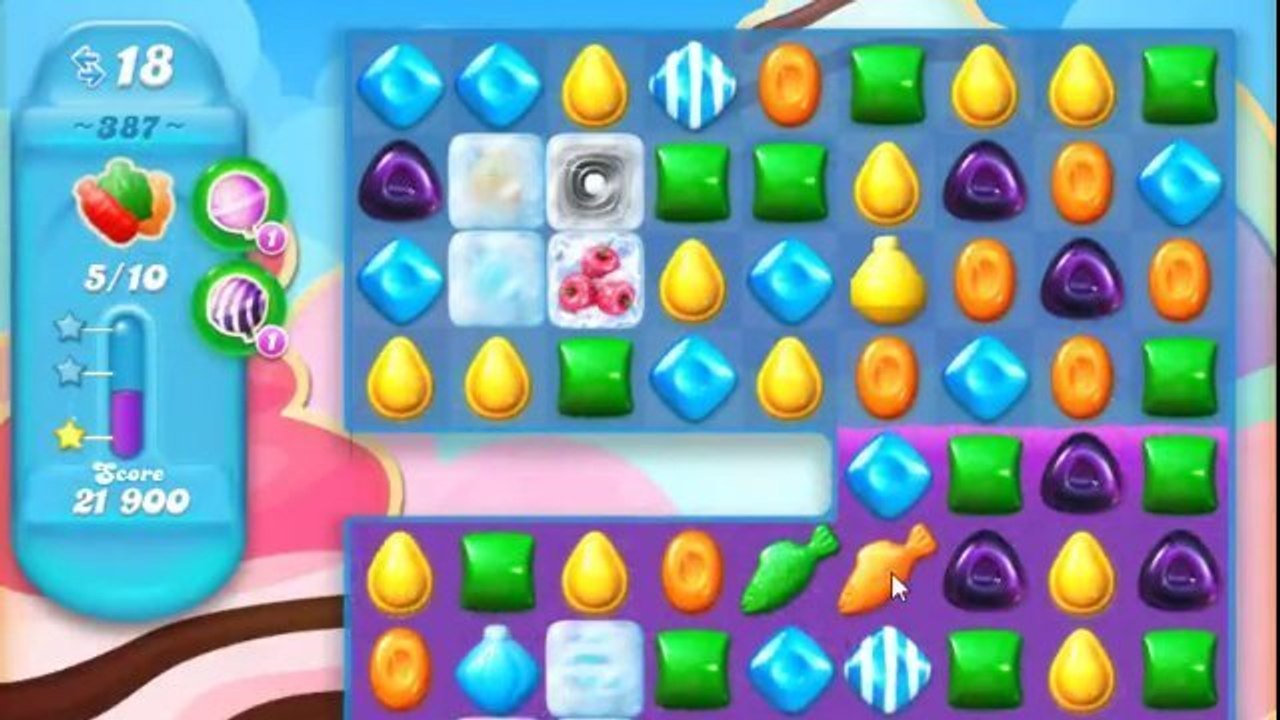 Candy Crush Soda Level 387: Lösung, Tipps und Tricks