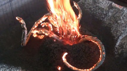 Cette spectaculaire réaction chimique ouvre les portes de l'Enfer