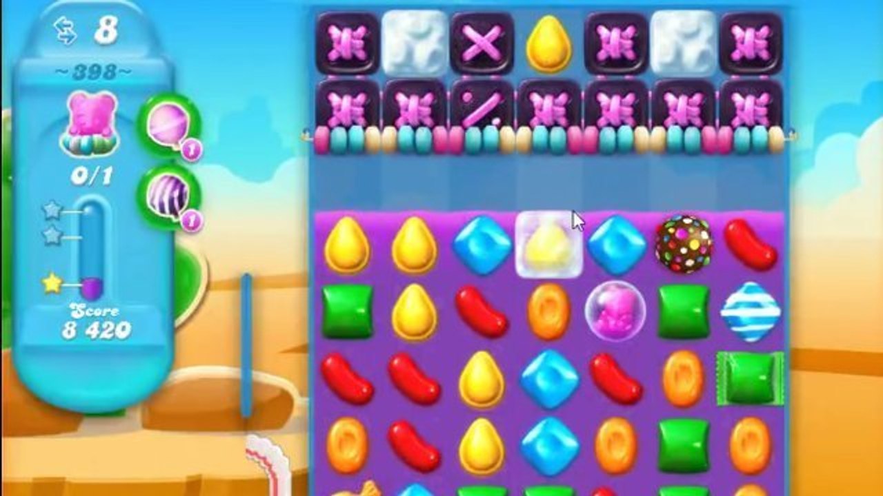 Candy Crush Soda Level 398: Lösung, Tipps und Tricks
