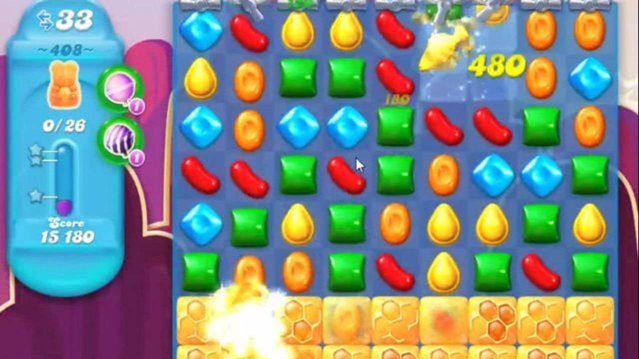 Candy Crush Soda Level 408: Lösung, Tipps und Tricks