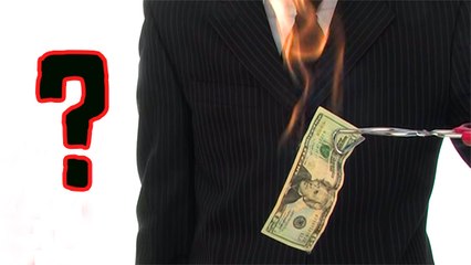 Essayez l'étonnante expérience du billet qui ne brûle pas