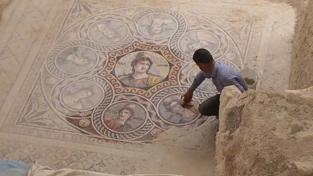 De nouvelles mosaïques romaines découvertes en Turquie