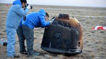 Après un tour de la Lune, la sonde spatiale chinoise Chang'e 5-T est de retour sur Terre