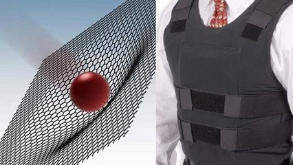 Du graphène pour fabriquer des gilets pare-balles encore plus résistants ?