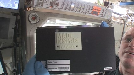 Made in Space : un objet imprimé en 3D pour la première fois dans l’espace