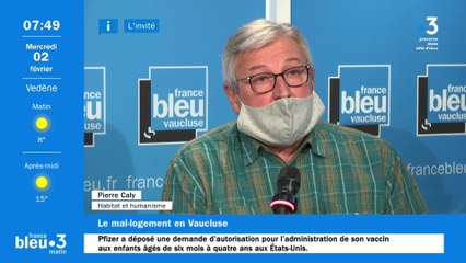 Pierre Caly, invité de France Bleu Vaucluse