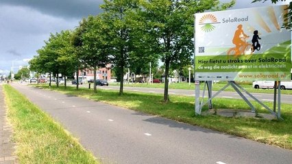 SolaRoad, la première piste cyclable solaire capable de produire de l'électricité