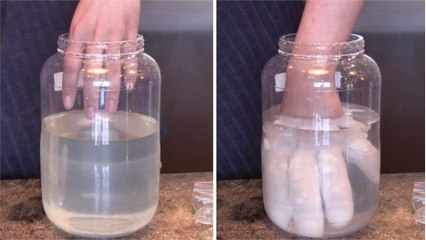 Découvrez l'étonnante expérience de la ''glace chaude''