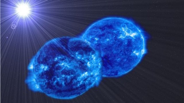 Une gigantesque collision stellaire va créer une étoile 60 fois plus grosse que le Soleil