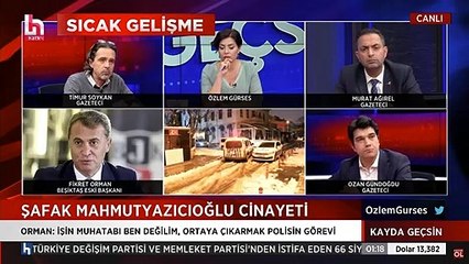 Fikret Orman, Mahmutyazıcıoğlu cinayetinin detaylarını anlattı: Racon mevzusu