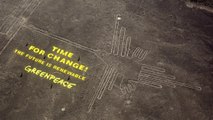 Quand Greenpeace met en danger le site protégé des lignes de Nazca