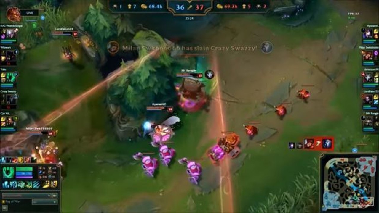 League of legends: dieser bug zwischen jhin und tahm kench führt zu einer miesen botlane