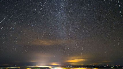 Revivez la pluie d'étoiles filantes des Géminides
