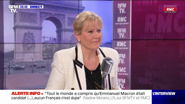 Valérie Pécresse ou Emmanuel Macron ? Nadine Morano pense que le choix de Nicolas Sarkozy sera clair