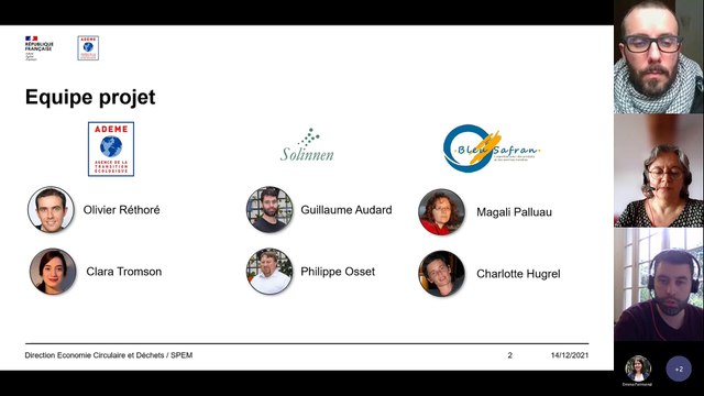 Webinaire ADEME – Cadre méthodologique pour l’évaluation environnementale